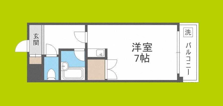 ロイヤルメゾン上新庄 間取り