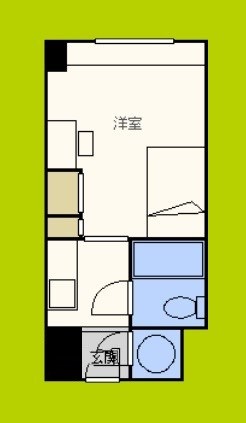 ステュディオ新御堂 間取り