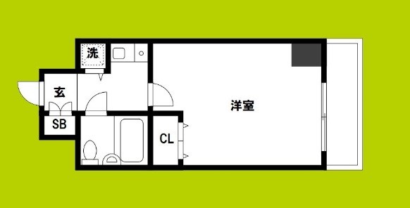 ロータリー天神橋 間取り