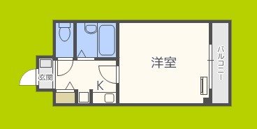 グランヴィ天王寺 間取り