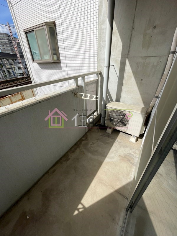 グランヴィ天王寺 ベランダ