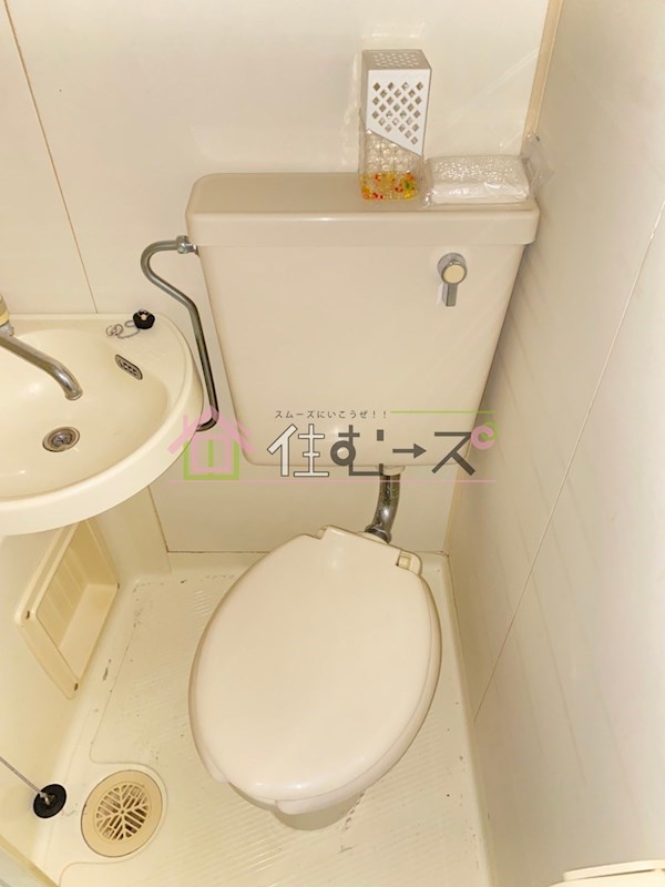 万代住之江コーポ ベランダ