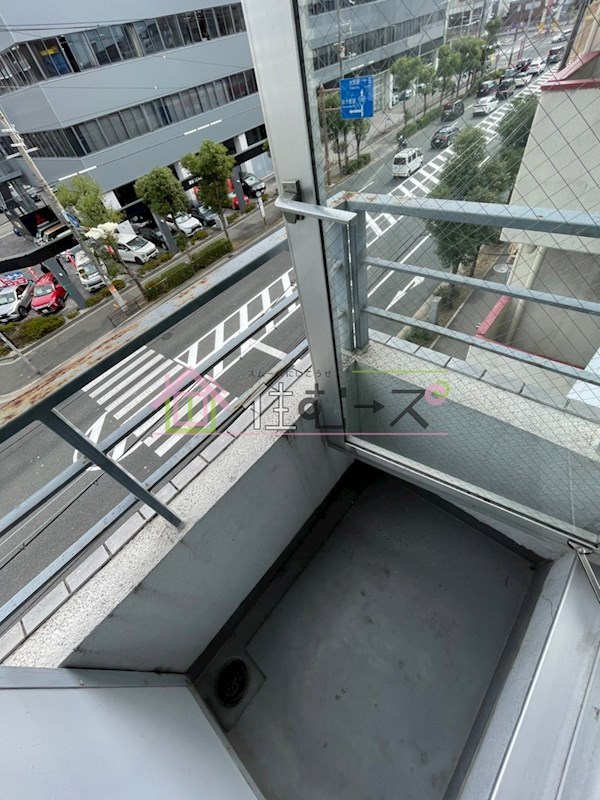 ラ・ペール一番館 ベランダ