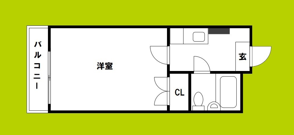 カツタビルディング5号館 間取り