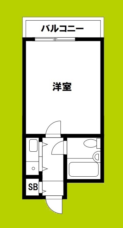 ミフネセントラルベア東淀川 間取り