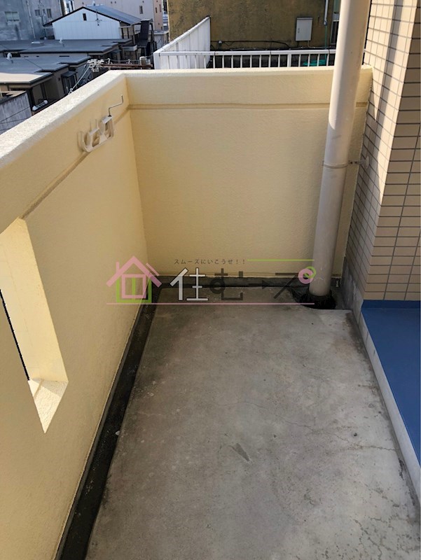 ミフネセントラルベア東淀川 ベランダ