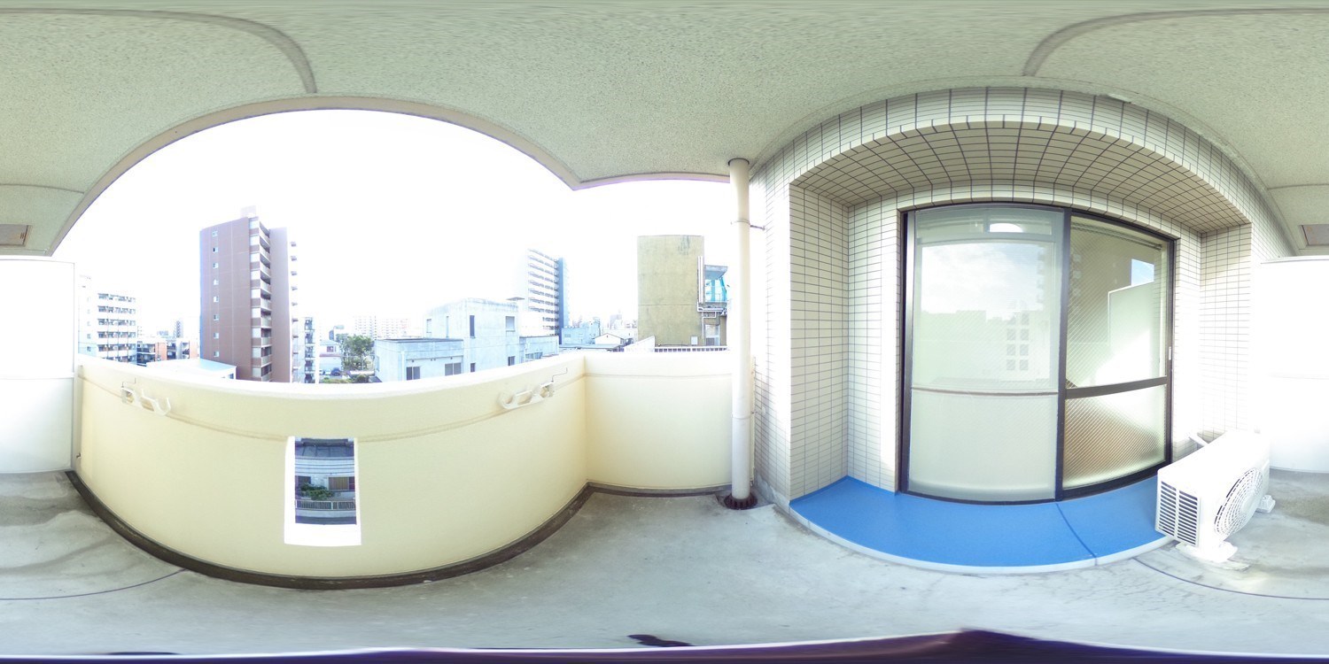 ミフネセントラルベア東淀川 ベランダ