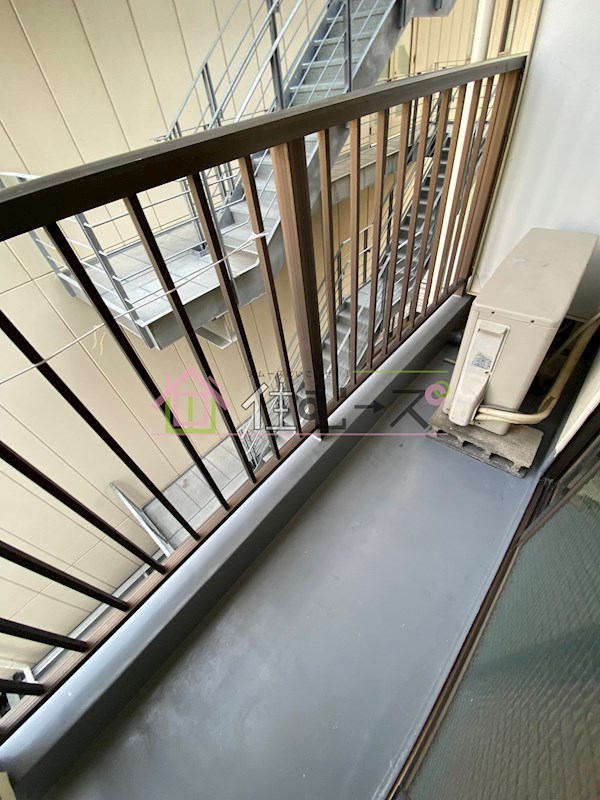 サンライズコーポ ベランダ