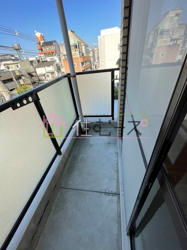 上新庄駅前グランドハイツ北 ベランダ
