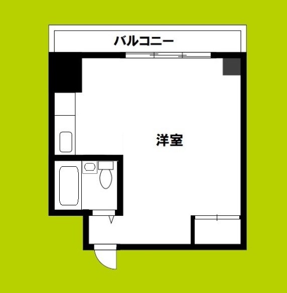 南堀江スカイハイツ  間取り