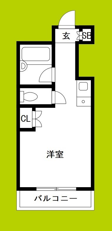 スカイ都島 間取り