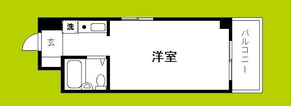 フラット平野南 間取り