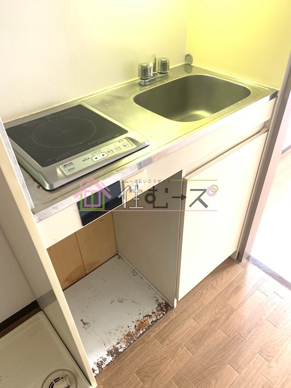 フラット平野南 キッチン