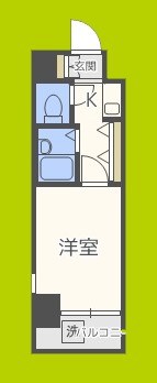 エステムコート大阪城南 間取り