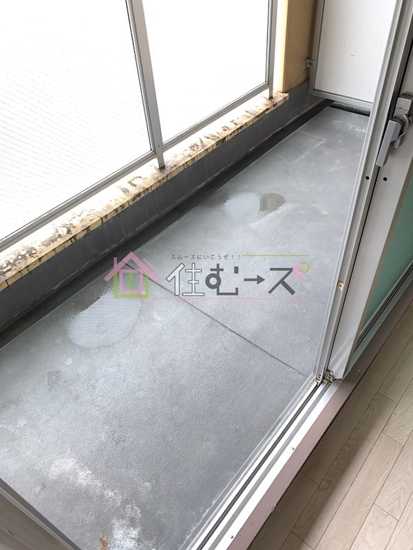 メロディーハイム美章園 ベランダ