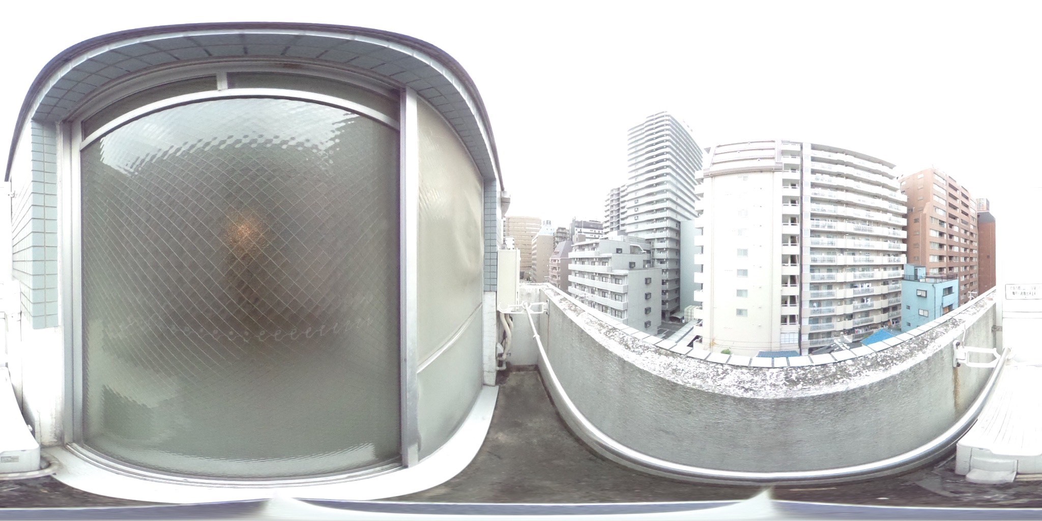 R-CUBE新大阪 ベランダ