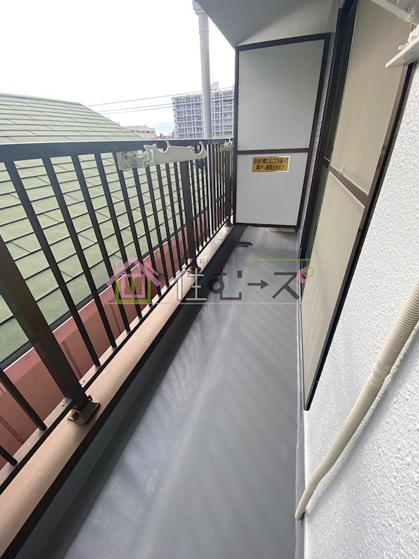 ルームス古市 ベランダ