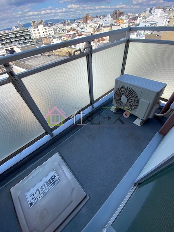 デ・リード塚本 ベランダ