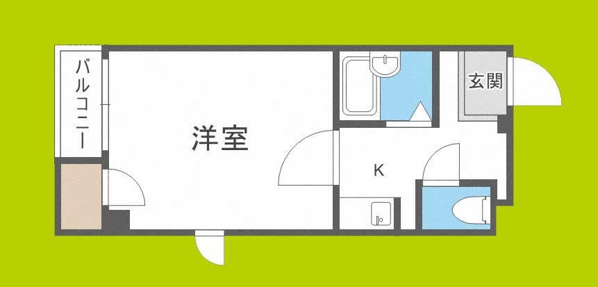 ラピス天満橋 間取り