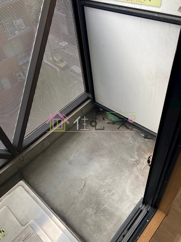 ラピス天満橋 ベランダ