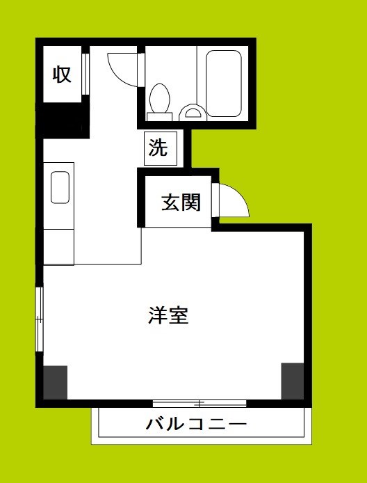 朝日プラザ高津Ⅲ 間取り