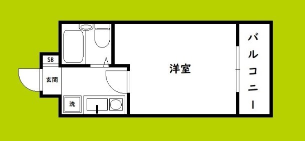 シティピア玉造 間取り