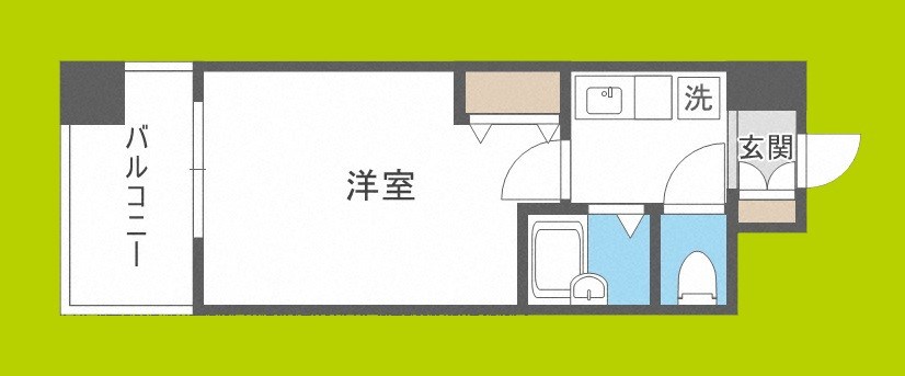 HOPE CITY天神橋 間取り