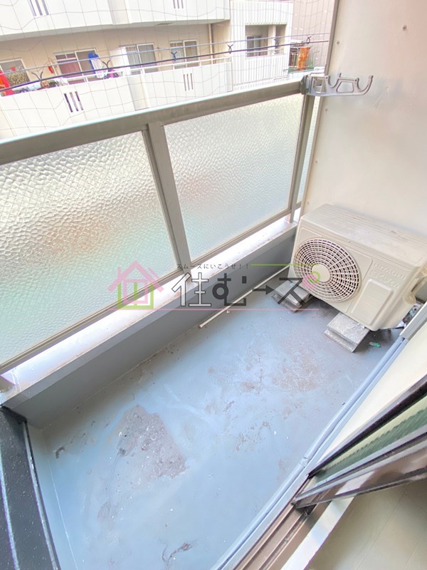 レナジア大国町 ベランダ