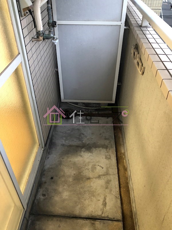 ライオンズコーポ ベランダ