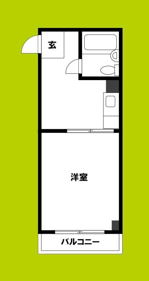 トゥリオーニ鶴橋 間取り
