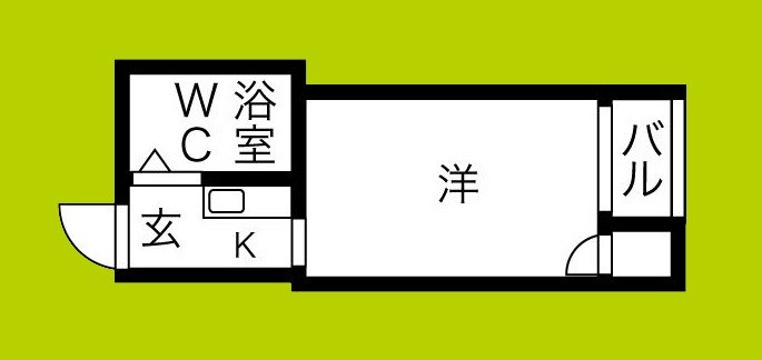 ヴィラ岸里 間取り