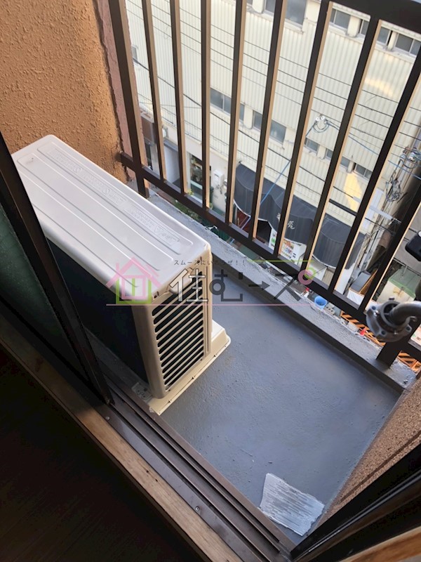 ヴィラ岸里 ベランダ