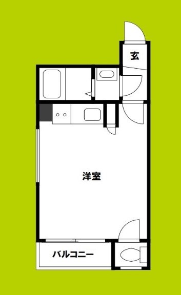 パークレーン深江橋 間取り