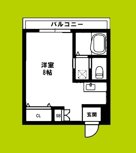 ハイムリバーサイド 間取り