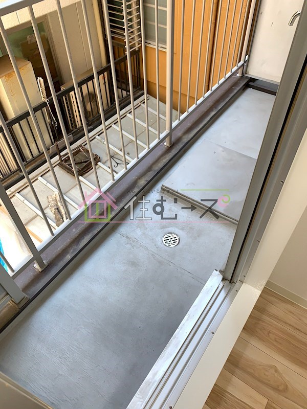 ハイムリバーサイド ベランダ