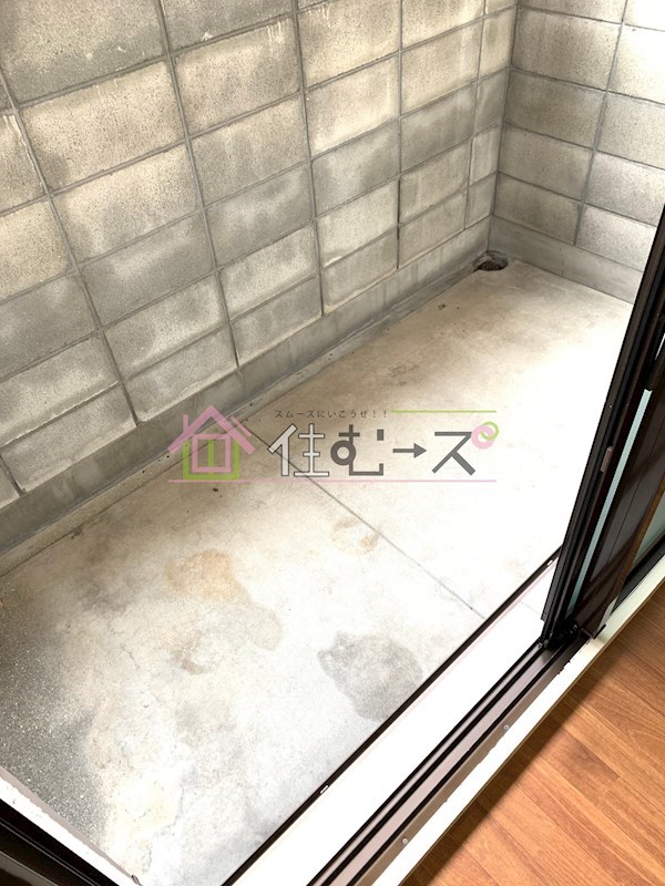 上新庄駅前グランドハイツ北 ベランダ