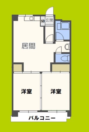 第3マンション北 間取り