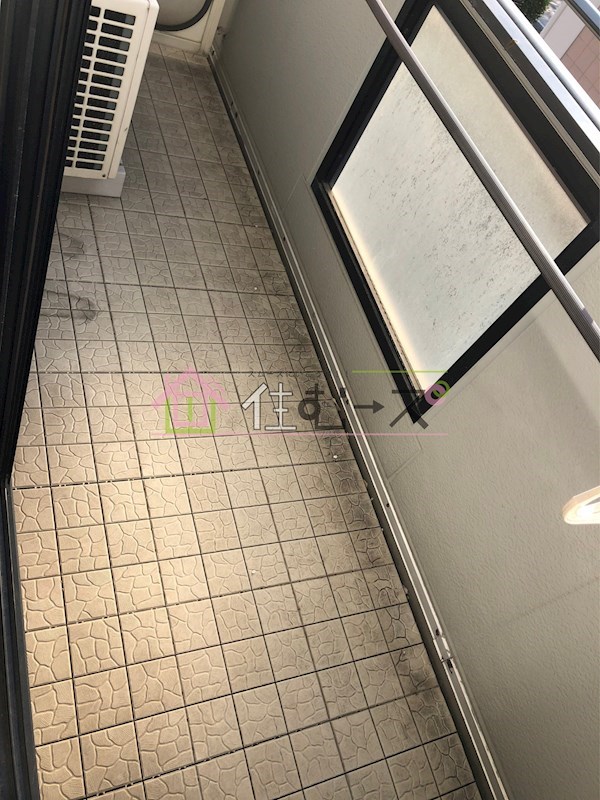 クローバーハイム ベランダ