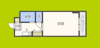 ボネールTAKIGAWA 間取り