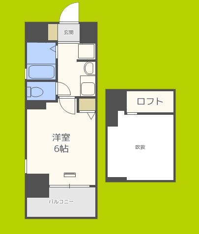 エステムコート難波ミューステージ 間取り