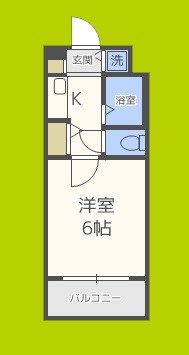 プレサンス阿倍野阪南町 間取り