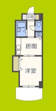 ノルデンハイムリバーサイド十三 間取り