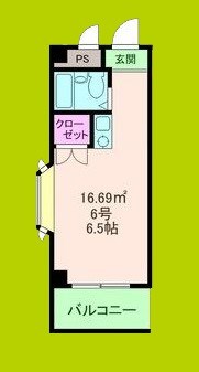 明和ハイツ南江口 間取り
