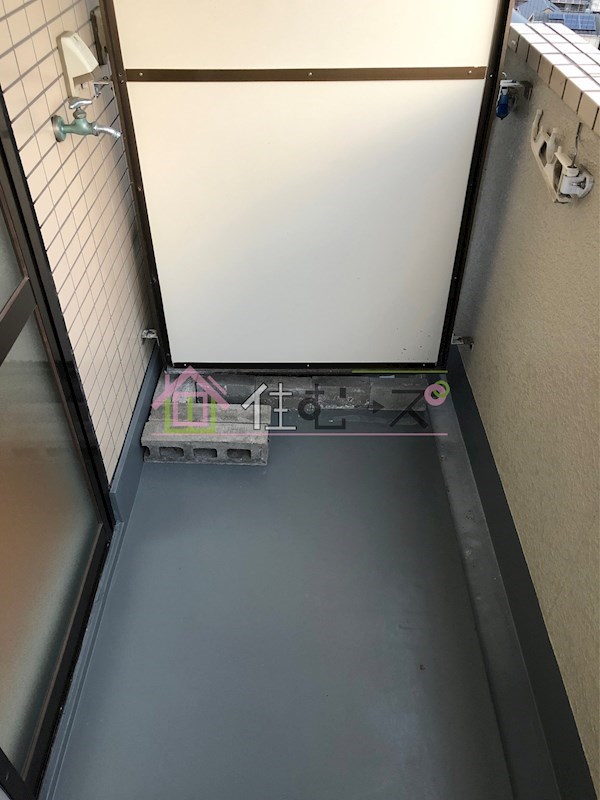 明和ハイツ南江口 ベランダ