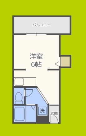 レジデンス太子橋 間取り