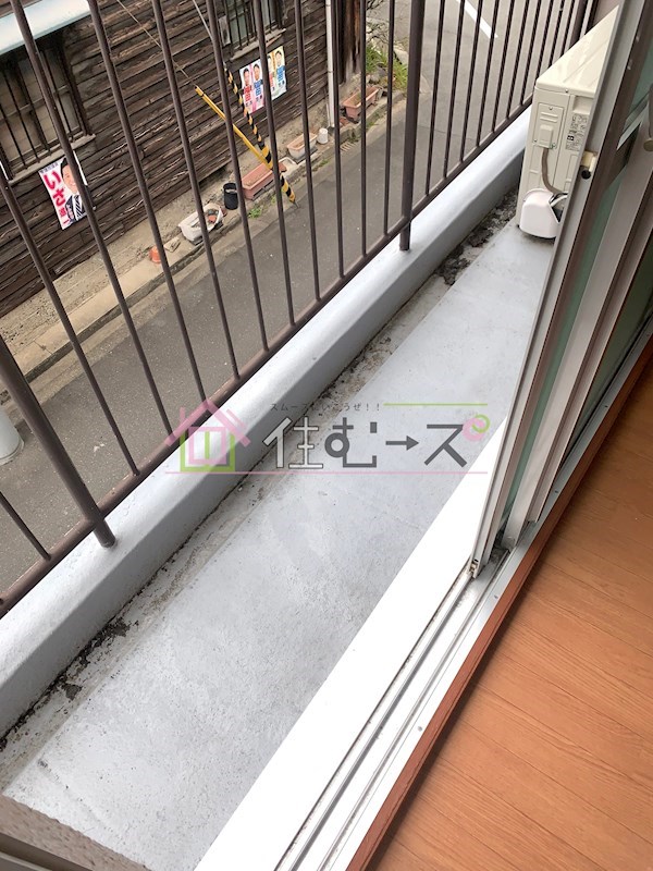 レジデンス太子橋 ベランダ