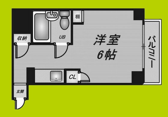 メゾンドール天神橋 間取り
