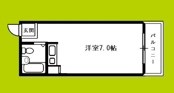タウンハウス大阪西 間取り