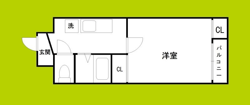 ドエル天満橋 間取り
