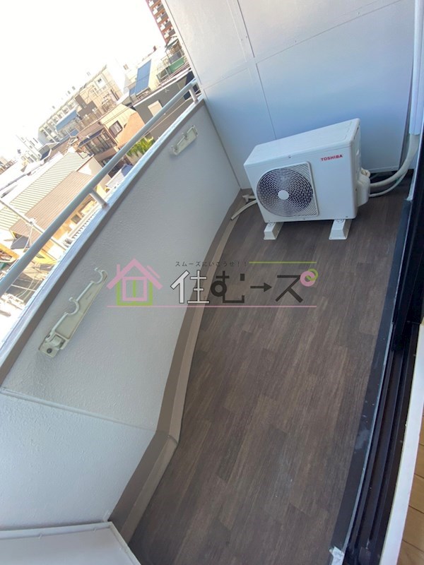 アクエルド都島 ベランダ